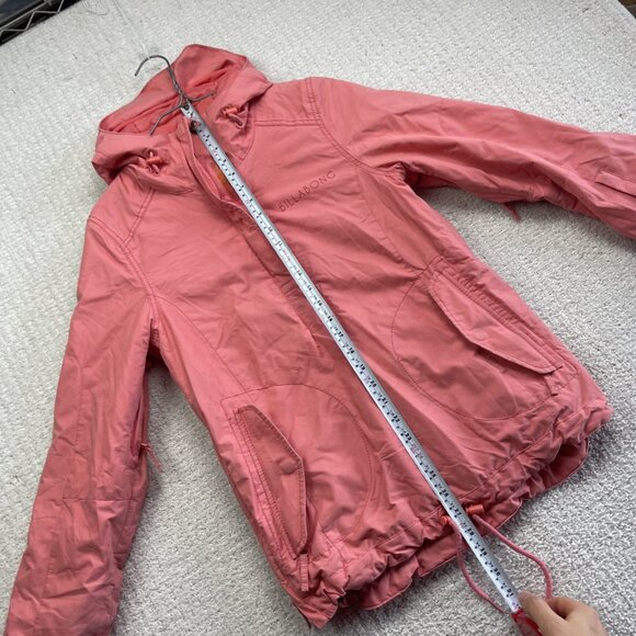 Y2K BILLABONG Womens Size XS Pink 10K Hooded Snow Skiing Snowboard Jacket Skate - Picture 11 of 16